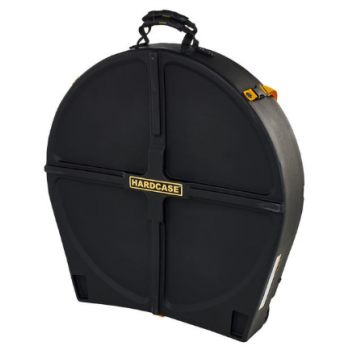 Hardcase hn26g estuche rígido con ruedas para gong y tam tam de 26