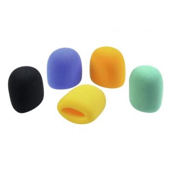 Omnitronic microphone windshield set 5 colors pack antivientos micrófono
