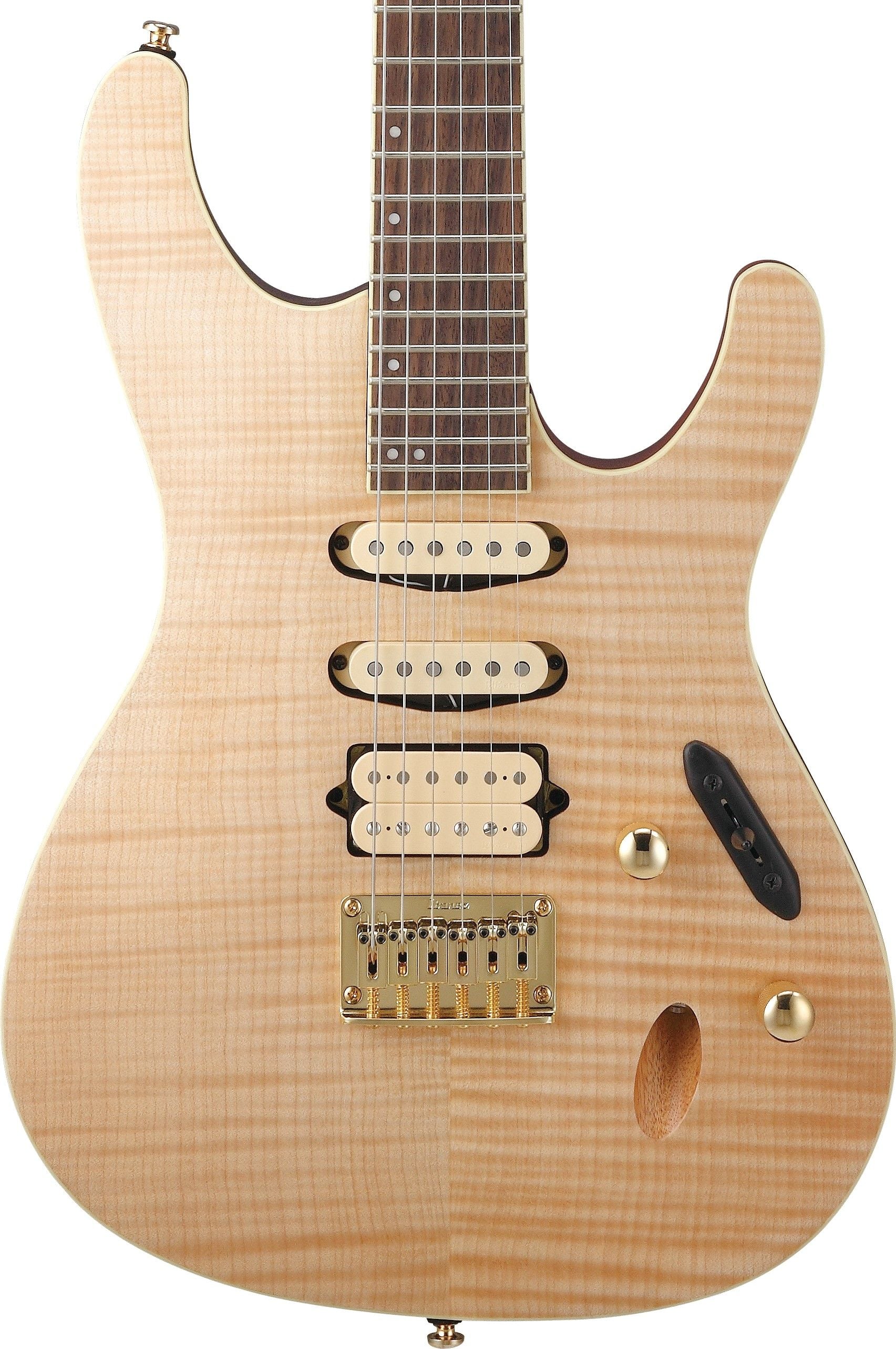 Ibanez SEW761FMNTF Guitarra Eléctrica Natural Flat SEW761FM-NTF