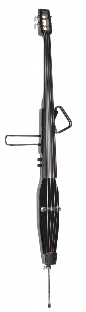 Stagg Contrabajo Eléctrico 3/4 con Funda Negro Contrabajo Eléctrico 3/4