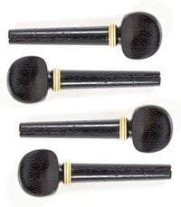 GEWA Clavijas para violín Ébano Mediana Clavijas para violín Ébano Mediana