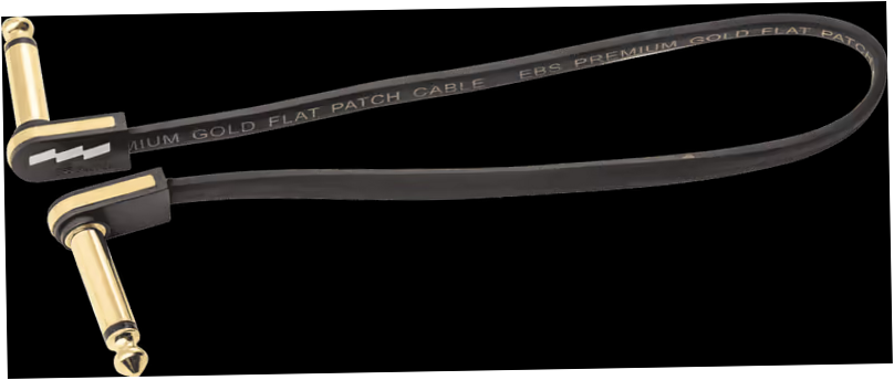 EBS Cable Interlink Pcf Premium Gold Jack-Jack AA Negro-28 Cm Cable Interlink Pcf Premium Gold 28 Cm