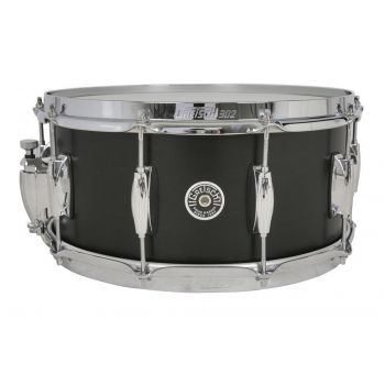 Gretsch drums gbsl0514s1clsbm caja usa brooklyn 14x5 negro metálico satinado
