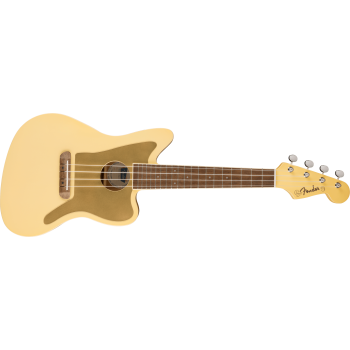 Fender fsr fullerton jazzmaster uke, vintage white