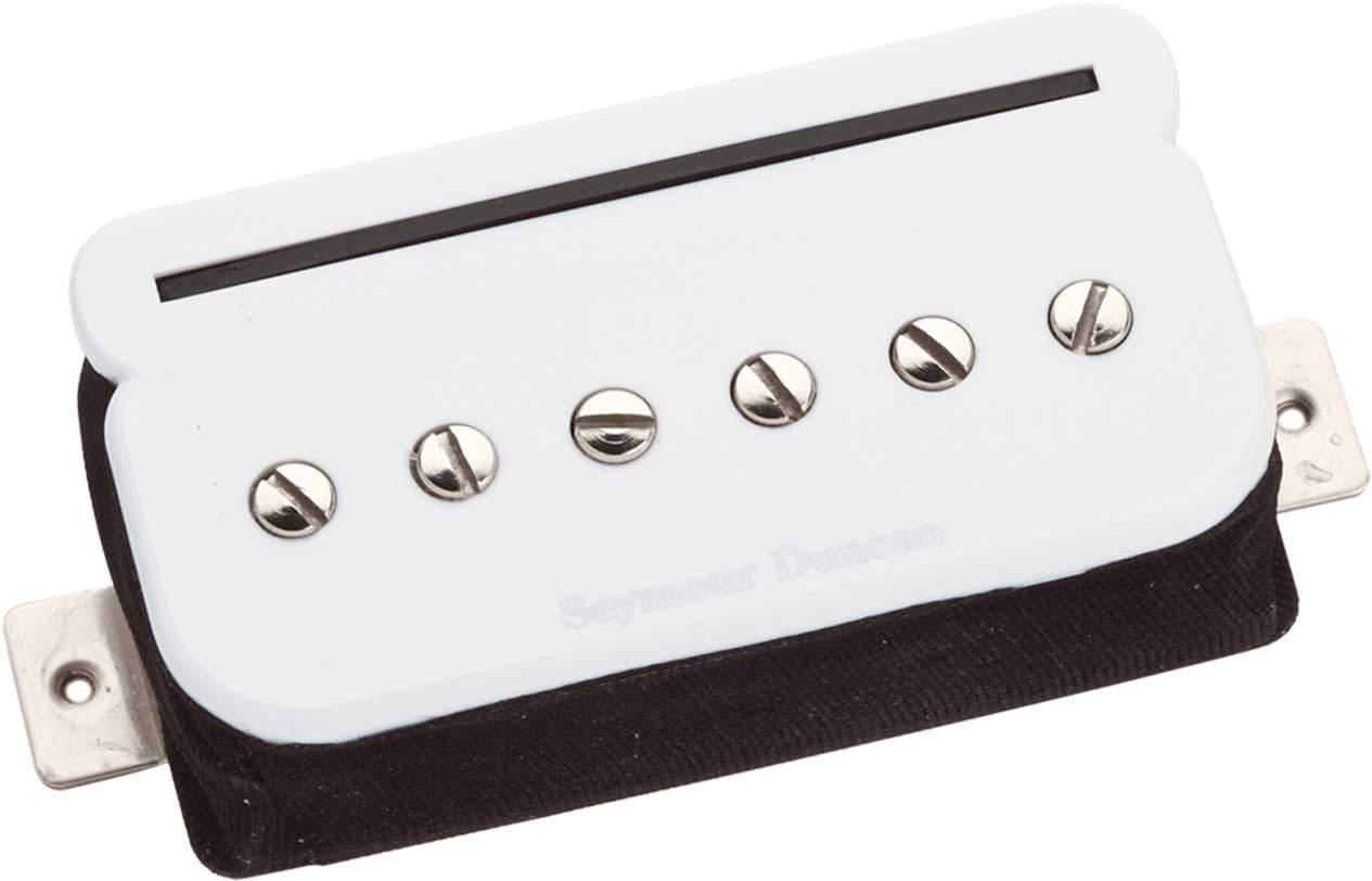 Seymour Duncan SHPR-2b P-Rails Hot Bridge Whi SHPR-2b P-Rails Hot Bridge Whi
