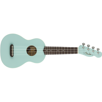 Fender venice soprano ukelele daphne blue