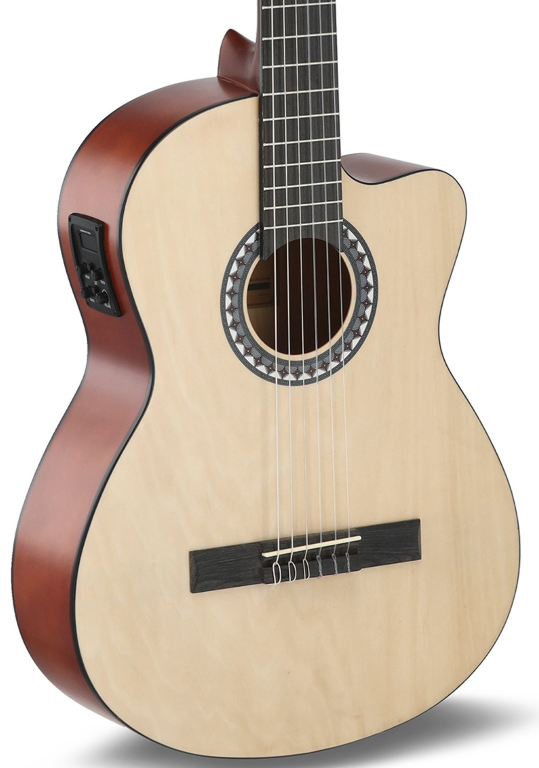 GEWA Basic E-Acústica Natural Guitarra Clásica Electificada Basic E-Acústica Natural