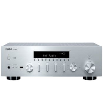 Yamaha r-n600a silver receptor estereo con unidad de red