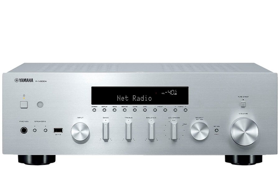 Yamaha R-N600A Silver Receptor Estereo con Unidad de Red R-N600A Silver