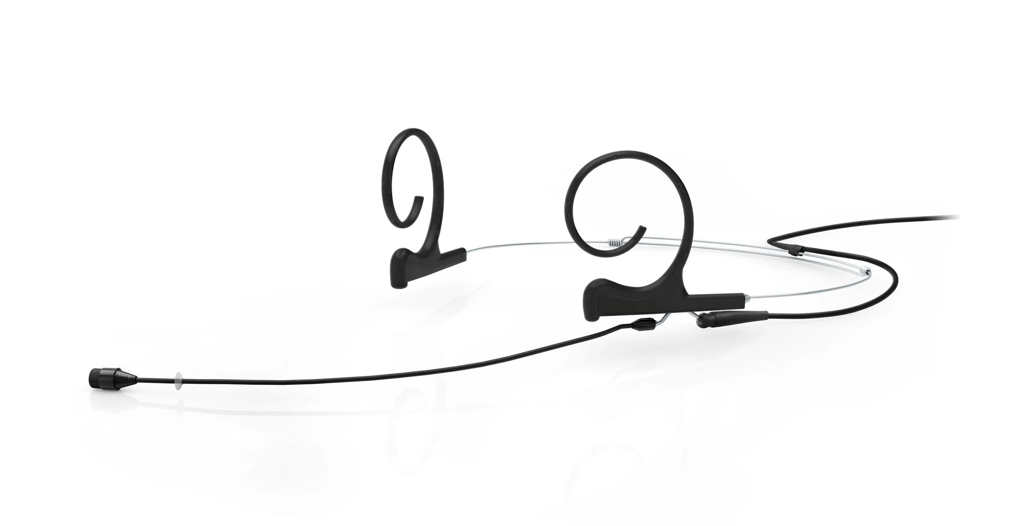 DPA Micro CORE+ Omni. Boom 110mm, flex 2 orejas TA4F Mini-XLR Negro. 4266-OP-F-B10-LH