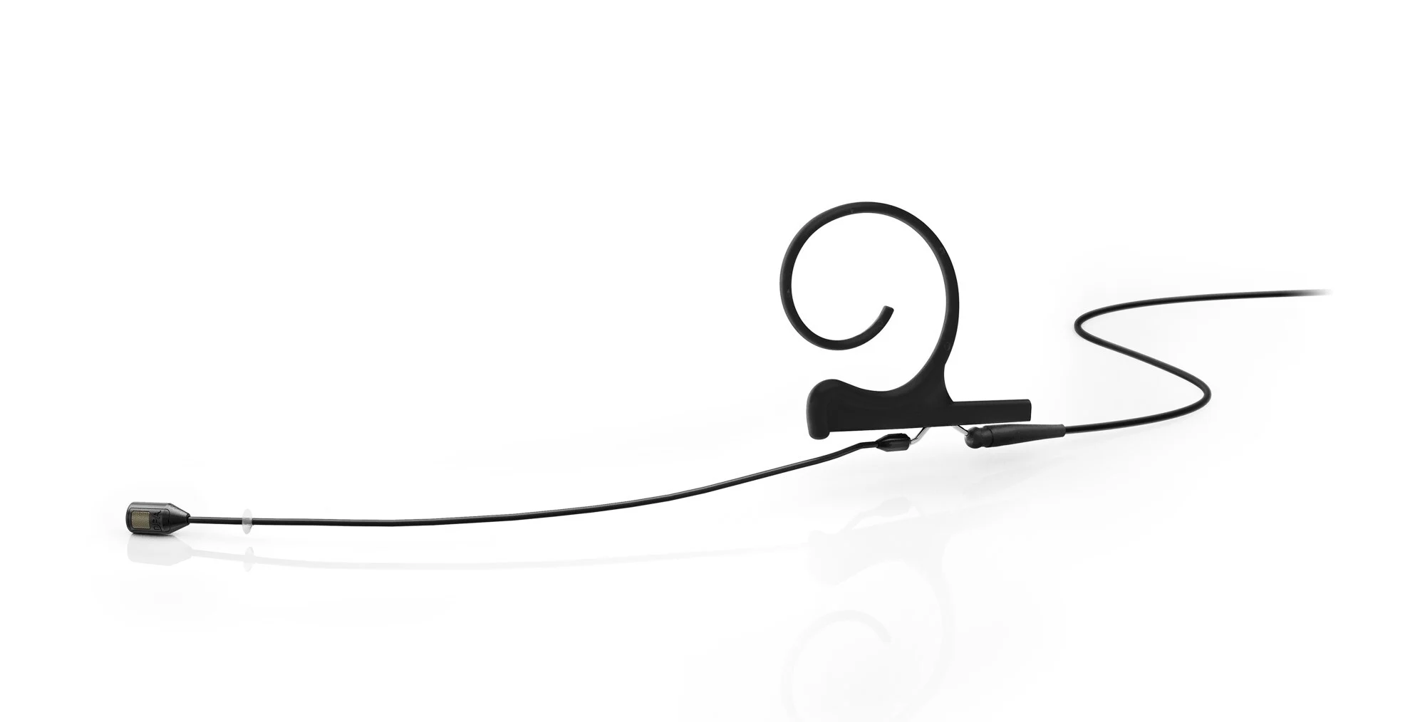 DPA Micro CORE+ Cardio. Boom 110mm, flex 1 oreja. Mini-Jack. Negro. 4288-DP-F-B34-LE