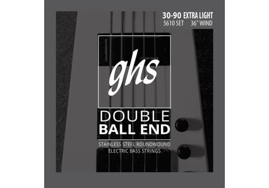 GHS Juego Bajo Double Ball Extra Light 30-90 CGH5610
