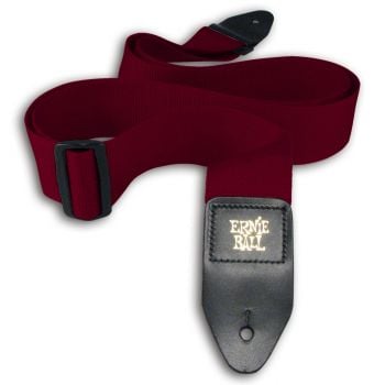 Ernie ball 4047 nylon burgundy correa para guitarra-bajo