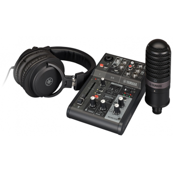 Yamaha ag03mk2b lspk pack para streaming