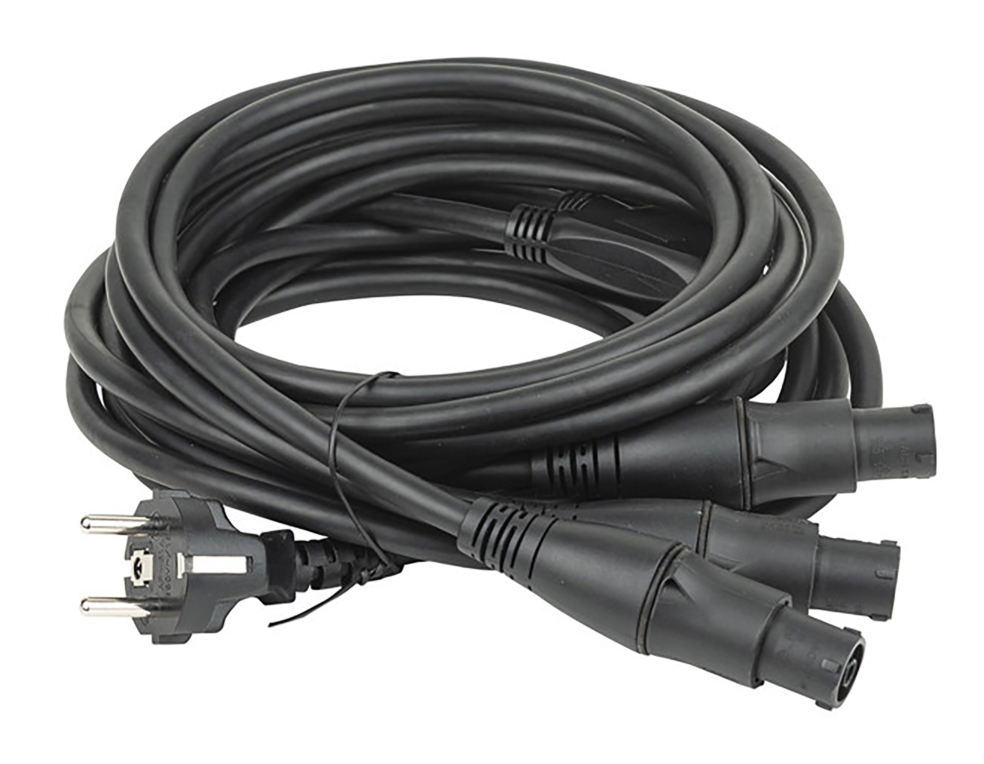 DAP Audio Schuko a Powercon True1 TOP Dividido en 3 Vias Schuko a Powercon True1 TOP Dividido en 3 Vias