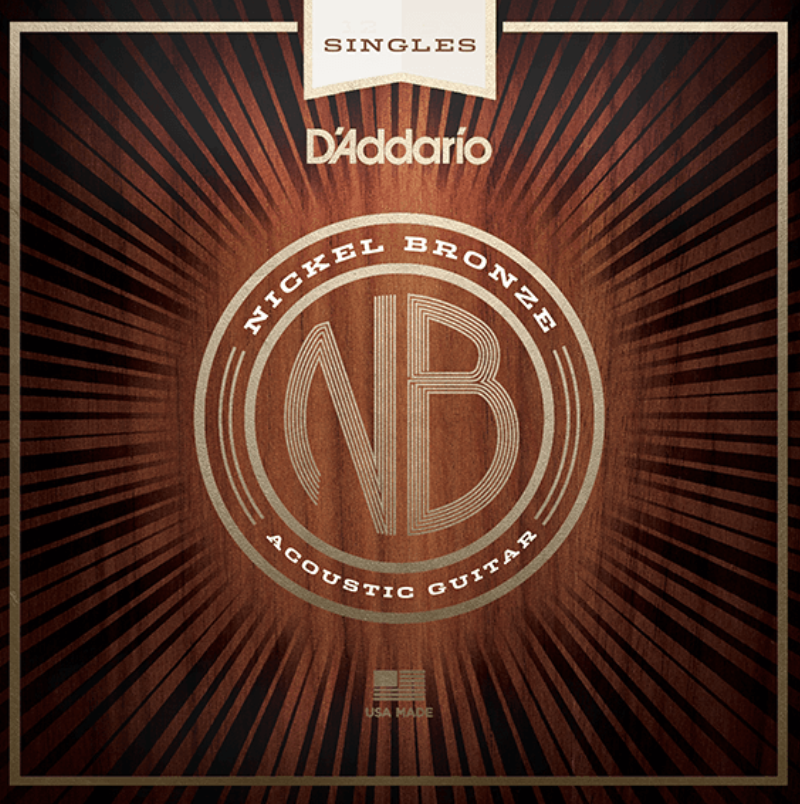 D´addario NB060 Cuerda Individual de Bronce de Níquel .060 NB060
