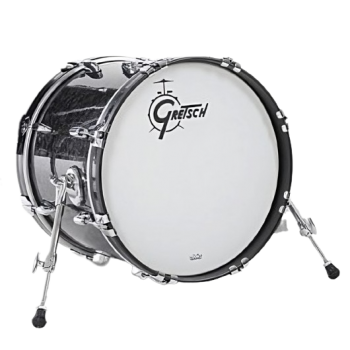 Gretsch drums gbnt1820kkcst094 bombo usa brooklyn 20x18 deep marine black pearl