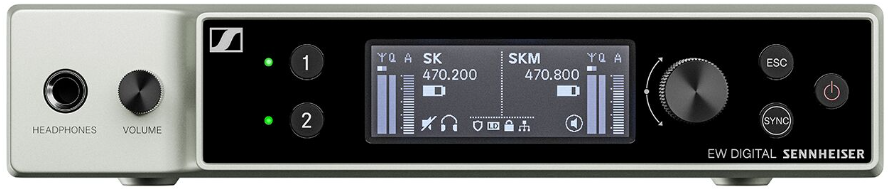 Sennheiser EW-DX EM 2 Dante R1-9 Receptor Dante Digital EW-DX EM 2 Dante R1-9