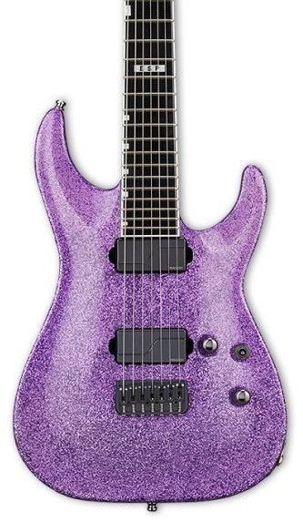 ESP EII Horizon NT7B Hipshot Purple Guitarra Eléctrica E-II HORIZON NT-7B HIPSHOT PUR