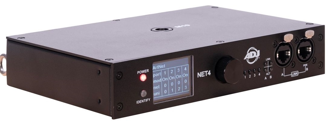 ADJ NET 4 Nodo Ethernet DMX NET 4