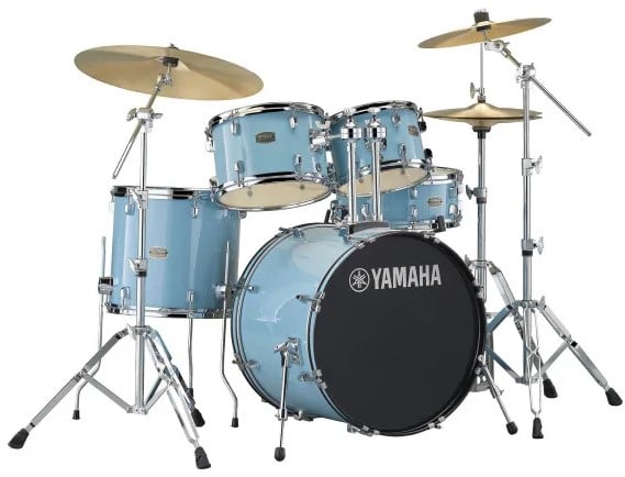 Yamaha RDP0F5 Gloss Pale Blue Set Batería Acústica + Platos RDP0F5 SET GLOSS PALE BLUE