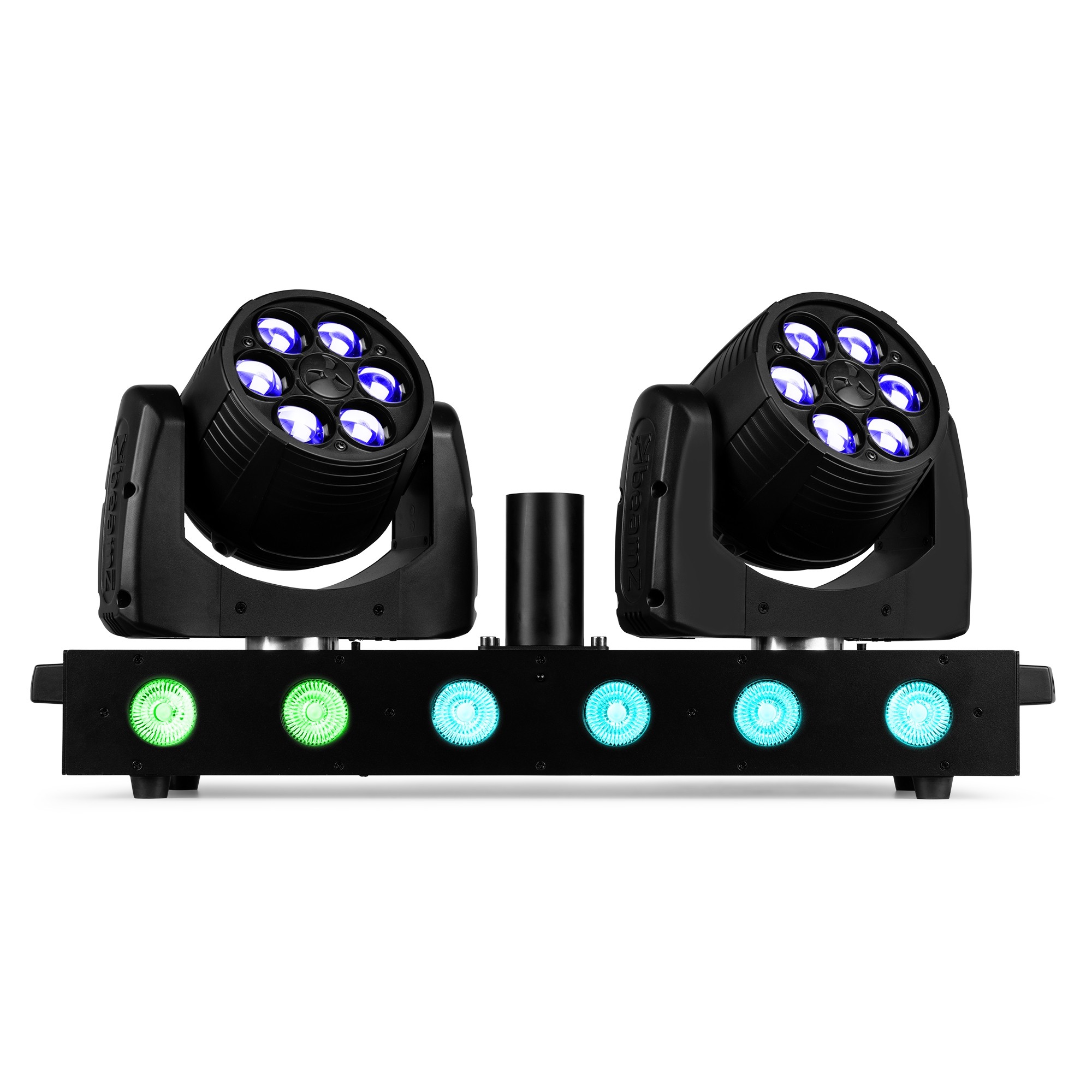 Beamz FUZE Barra 2 cabezales Moviles Twin FUZE TWIN BAR WASH
