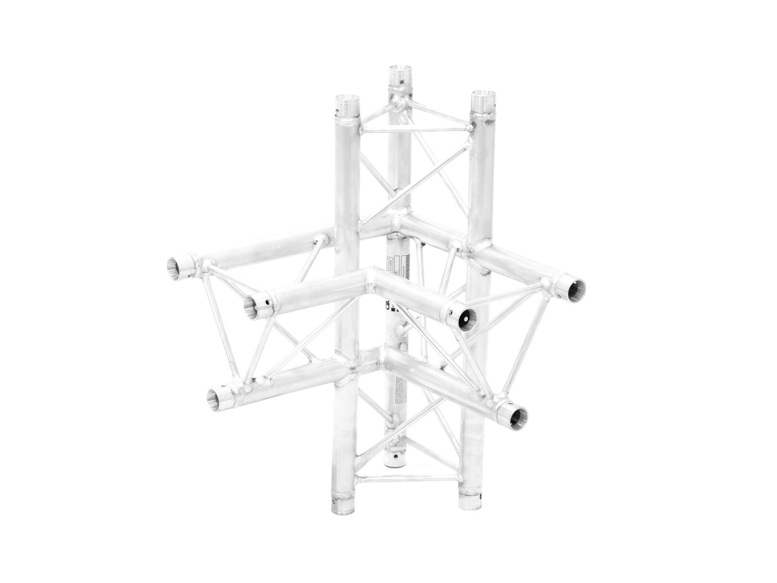 Alutruss Truss Triangular DQ3-PAC45 4-way Esquina Derecha Truss Triangular DQ3-PAC45 4-way Esquina Derecha