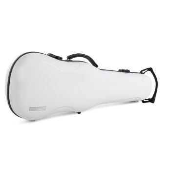 Gewa estuche viola con forma air 2.0 blanco brillante