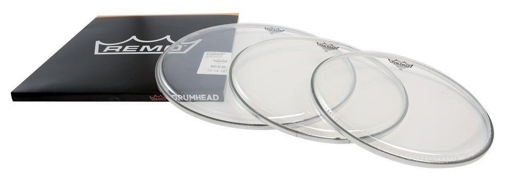 Remo Pack Emperor Clear Standard PP-0972-BE set 12/13/16" ProPack Emperor Clear