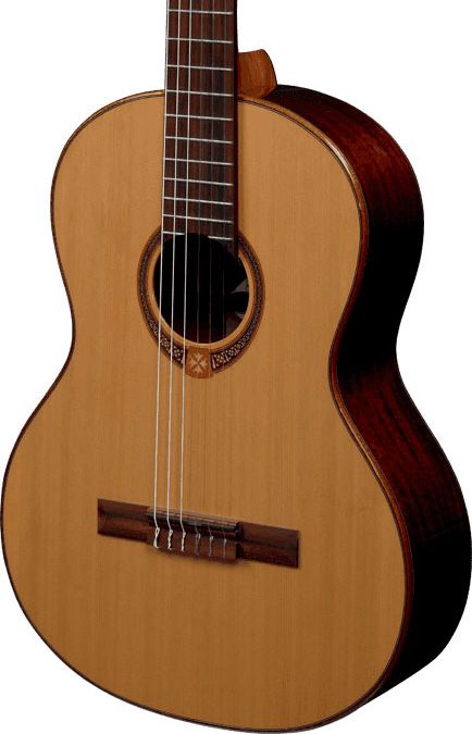 LAG OC118 Guitarra Clásica Serie Occitania Acabado Natural 4/4 OC118