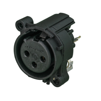 Neutrik nc 3 fav 1-0 conector xlr hembra de 3 polos