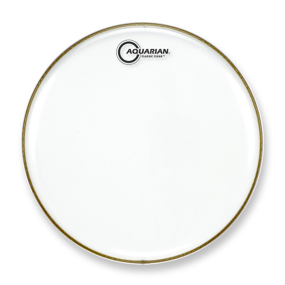 Aquarian Drumheads CC20 Classic Clear 20 Pulgadas Parche Tom CC20 Classic Clear 20 Pulgadas