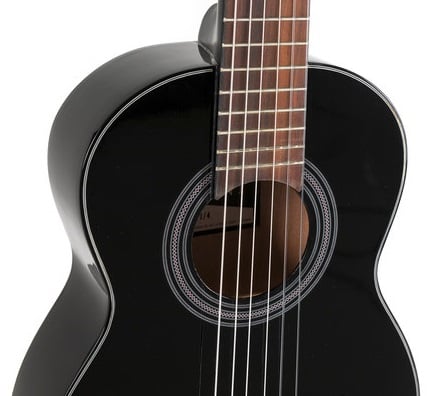 GEWA Student Schwarz Guitarra Clasica Tamaño 1/4 Negro Student Schwarz 1/4 Negro