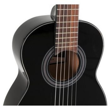 Gewa student schwarz guitarra clasica tamaño 1/4 negro