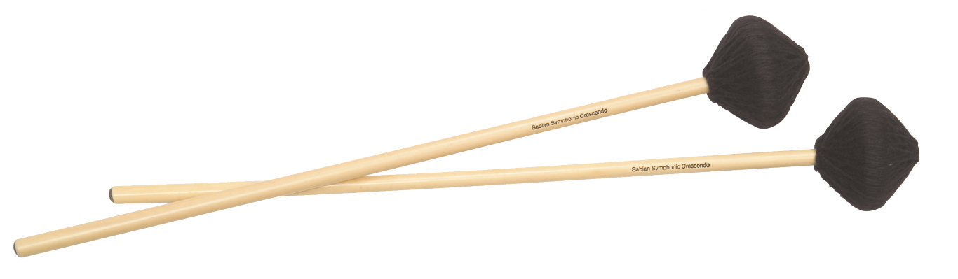 Sabian 61125 General Suspended Cymbal Mallets With Rattan Handles 61125