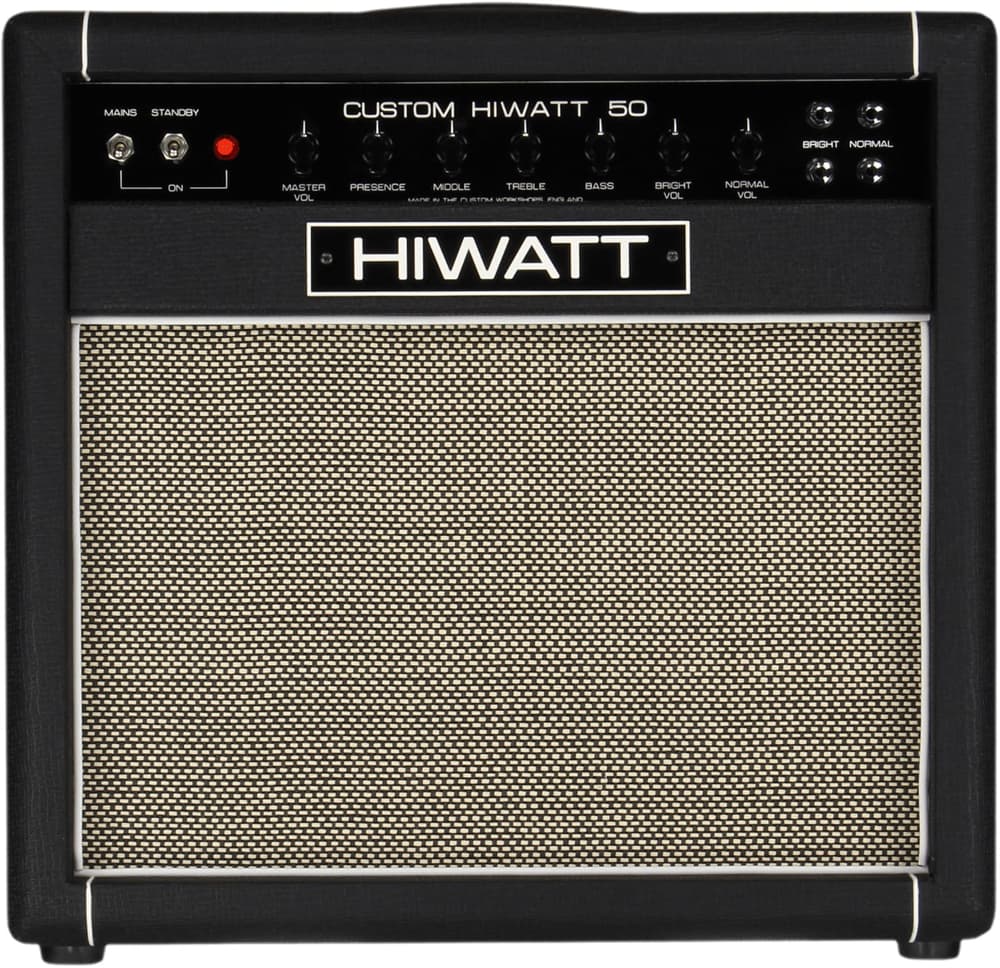 HIWATT Amplificador Guitarra Combo A Válvulas Hiwatt Dr504 - 1X12 Fane F75 - Amplificador Guitarra Combo A Válvulas Hiwatt Dr50