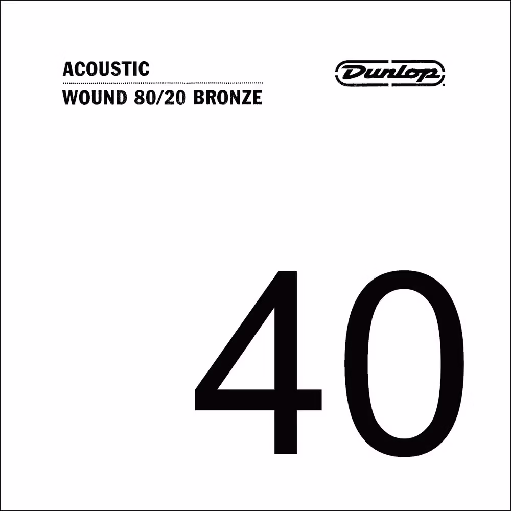 Dunlop Cuerda Acústica Dunlop 80/20 Bronze .042 CDUDAB40