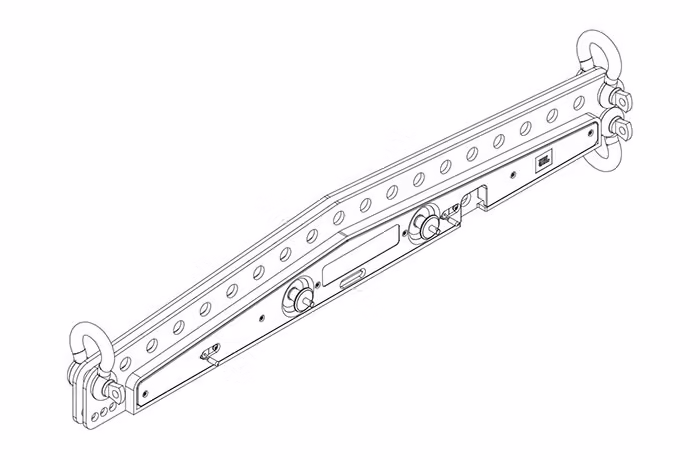 JBL Extensión De Barra De Marco De Array vtx-a12-af-eb