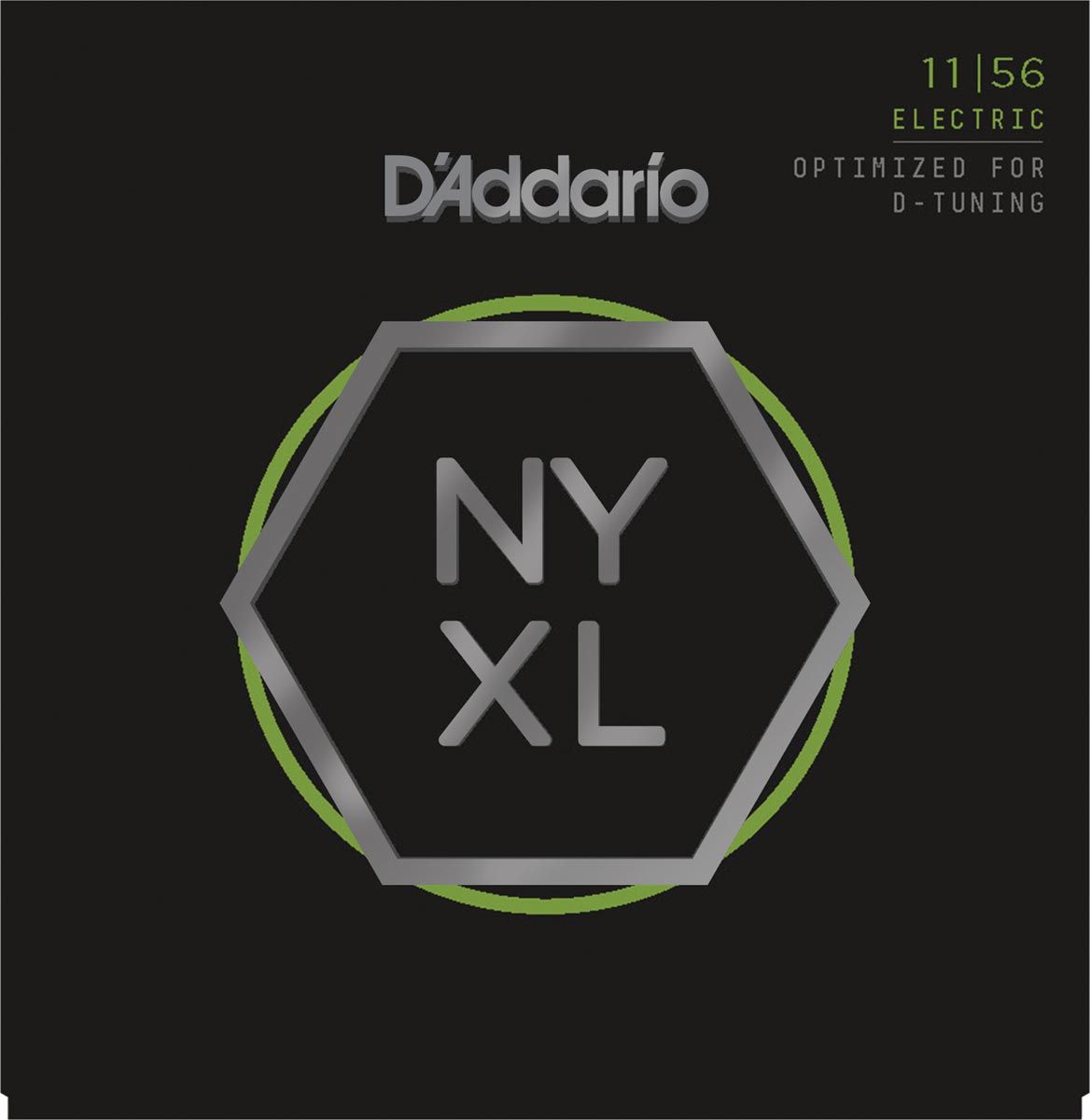 D´addario NYXL1156 Electric D-Tuning cuerdas para guitarra eléctrica NYXL1156