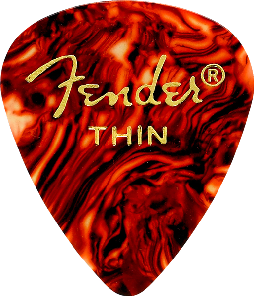 Fender 351 Shape Premium Picks Thin Tortoise Shell Pack 12 351 Shape Premium Picks Thin Tortoise Shell Pack 1