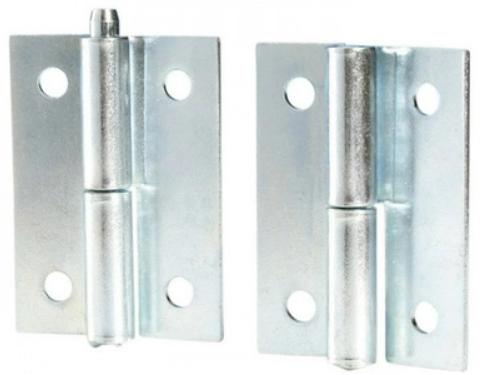 Adam Hall Hardware 2270 L Bisagra Desmontable con Pasador Cinc 2270 L