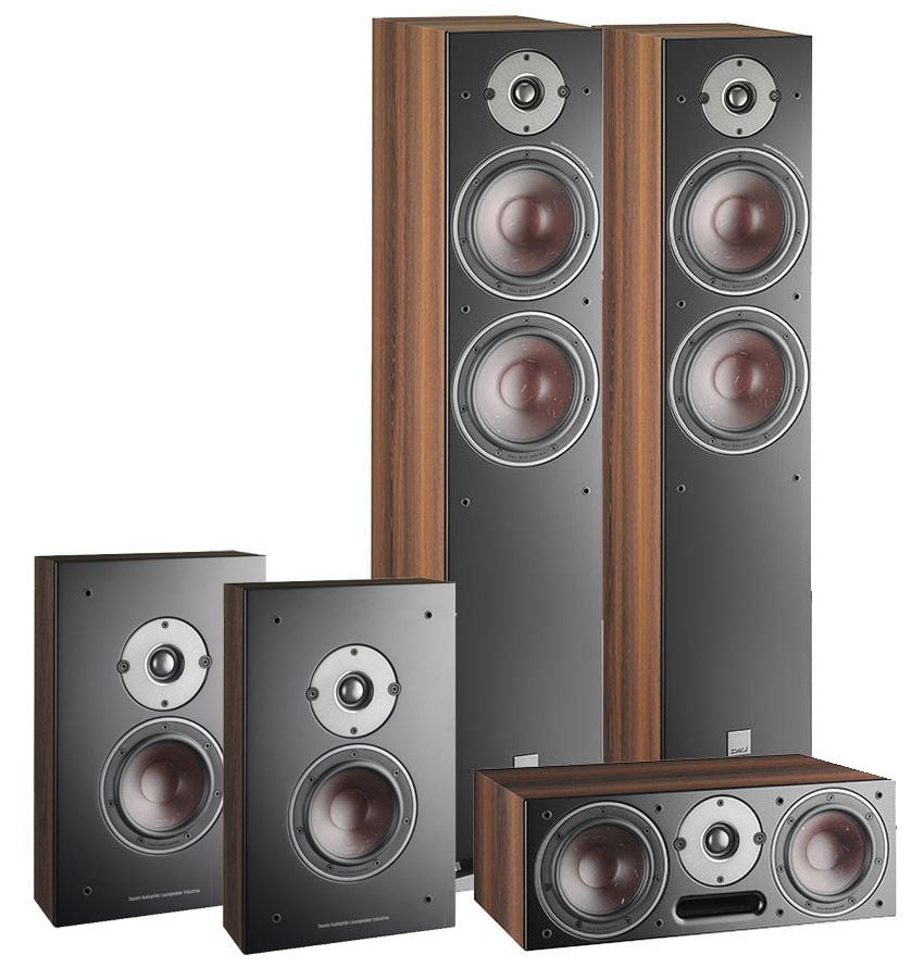 Dali Oberon 7 On-Wall Cinema Pack Walnut altavoces home cinema Oberon 7 On-Wall Cinema Pack Walnut
