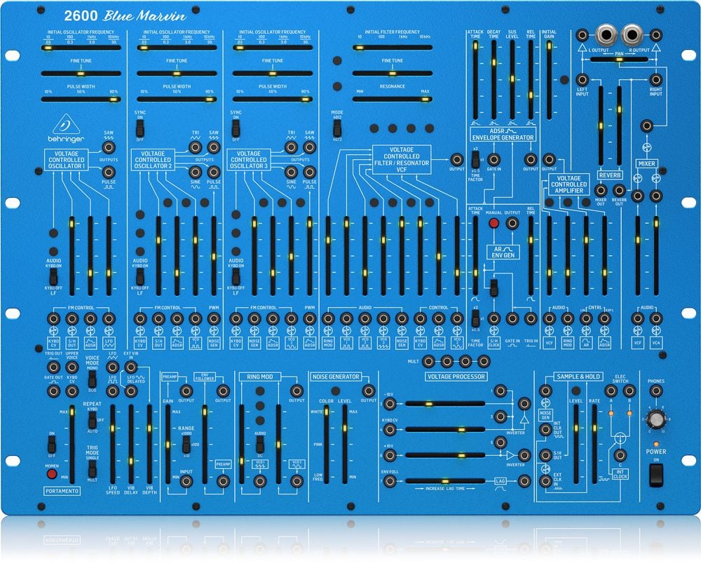 Behringer 2600 Blue Marvin Sintetizador Analógico 2600 Blue Marvin