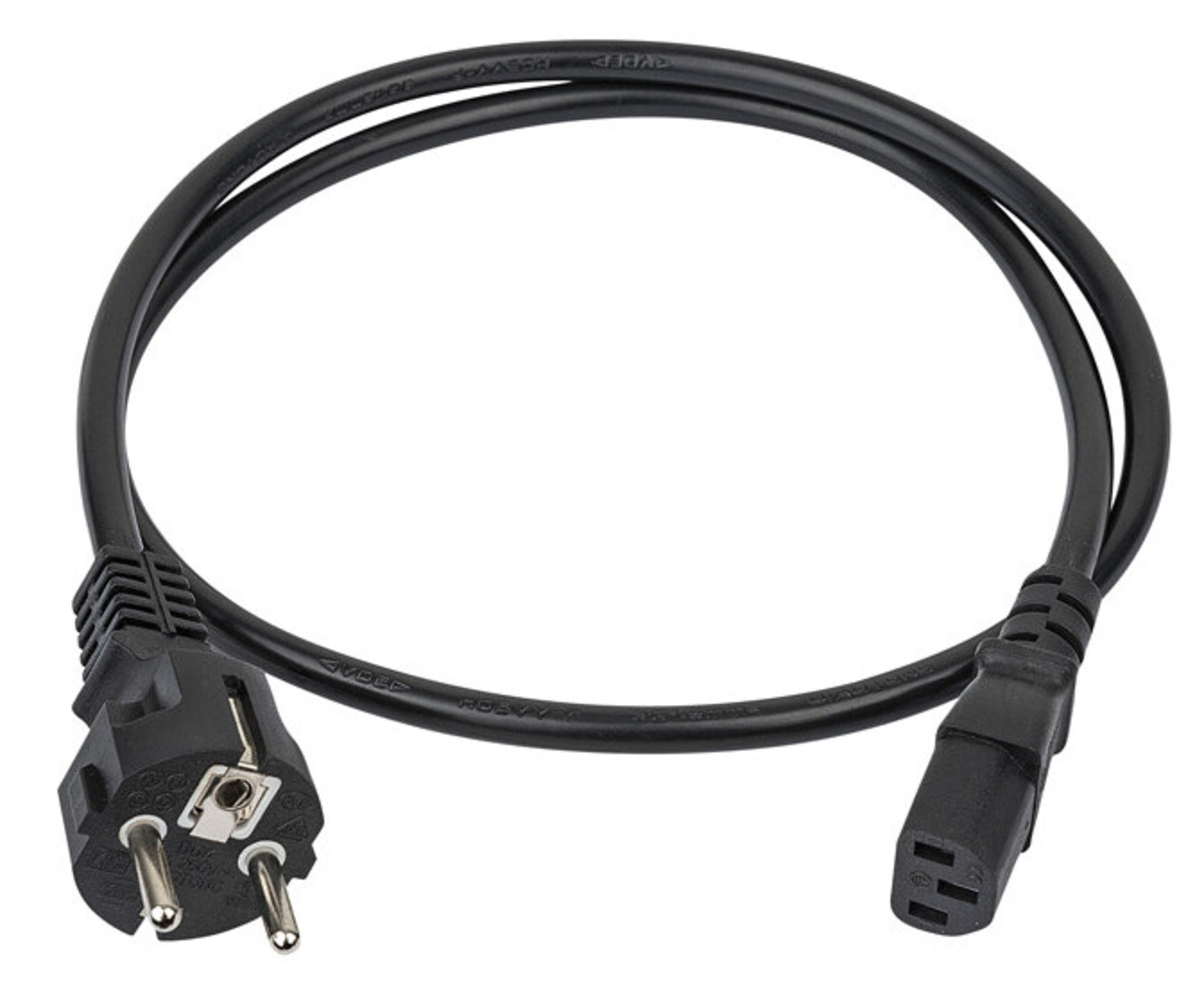 DAP Audio Adaptador IEC C13 a Schuko Macho 5m Adaptador IEC C13 a Schuko Macho 5m