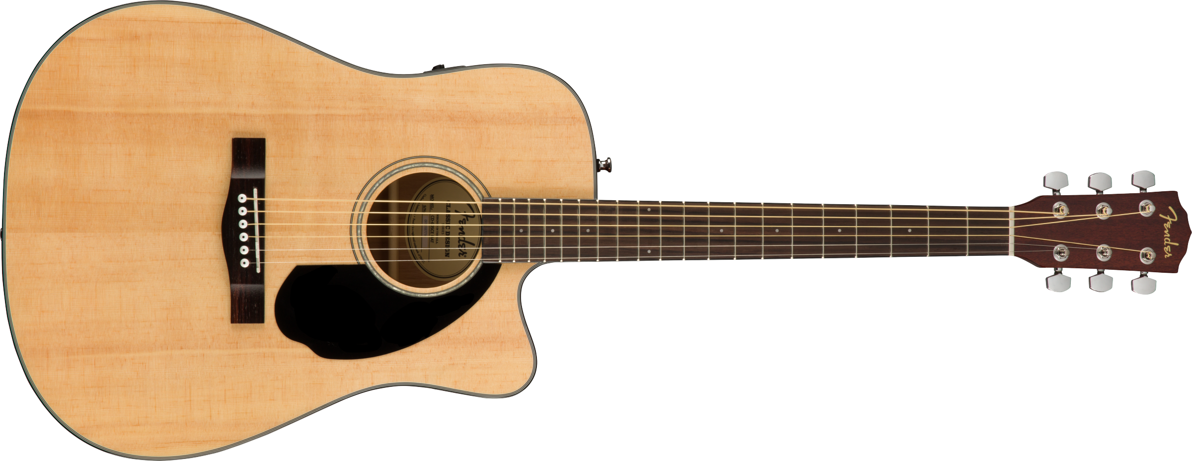 Fender CD-60SCE Dreadnought Walnut Fingerboard Natural CD-60SCE Dreadnought Walnut Fingerboard Natural