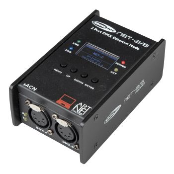 Showtec net-2/5 pocket 5-pole xlr nodo art net
