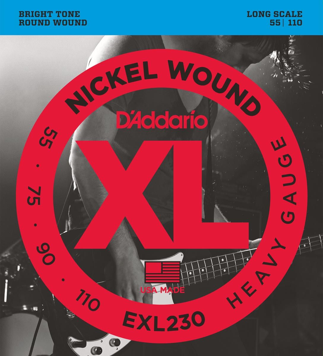 D´addario EXL230 Heavy Long Scale cuerdas para Bajo EXL230