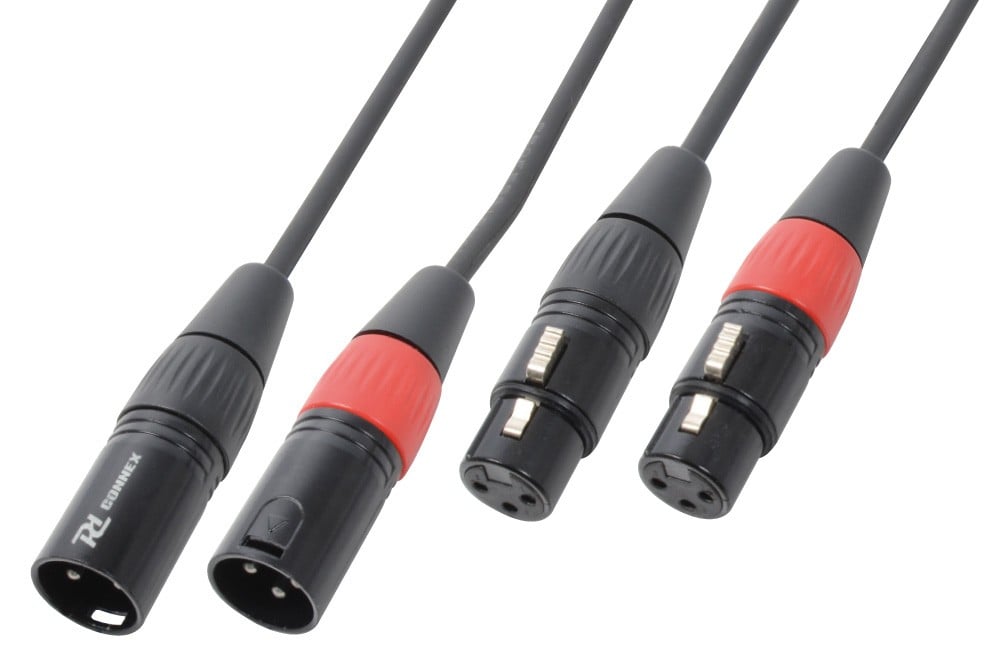 Power Dynamics Cable 2xlr Macho-2xlr Hembra 3.0m 177051 177051