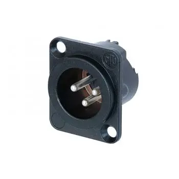 Neutrik nc3 md-lx-bag conector xlr macho base