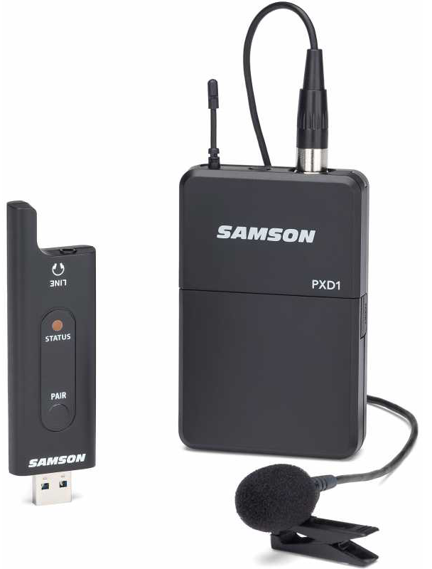 Samson Stage XPD2 Lavalier Micrófono Inalámbrico de Solapa Stage XPD2 Lavalier